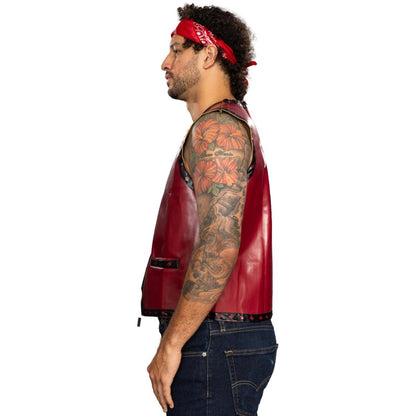 The Warriors Movie Halloween Cosplay Costume Vest and Bandana Set