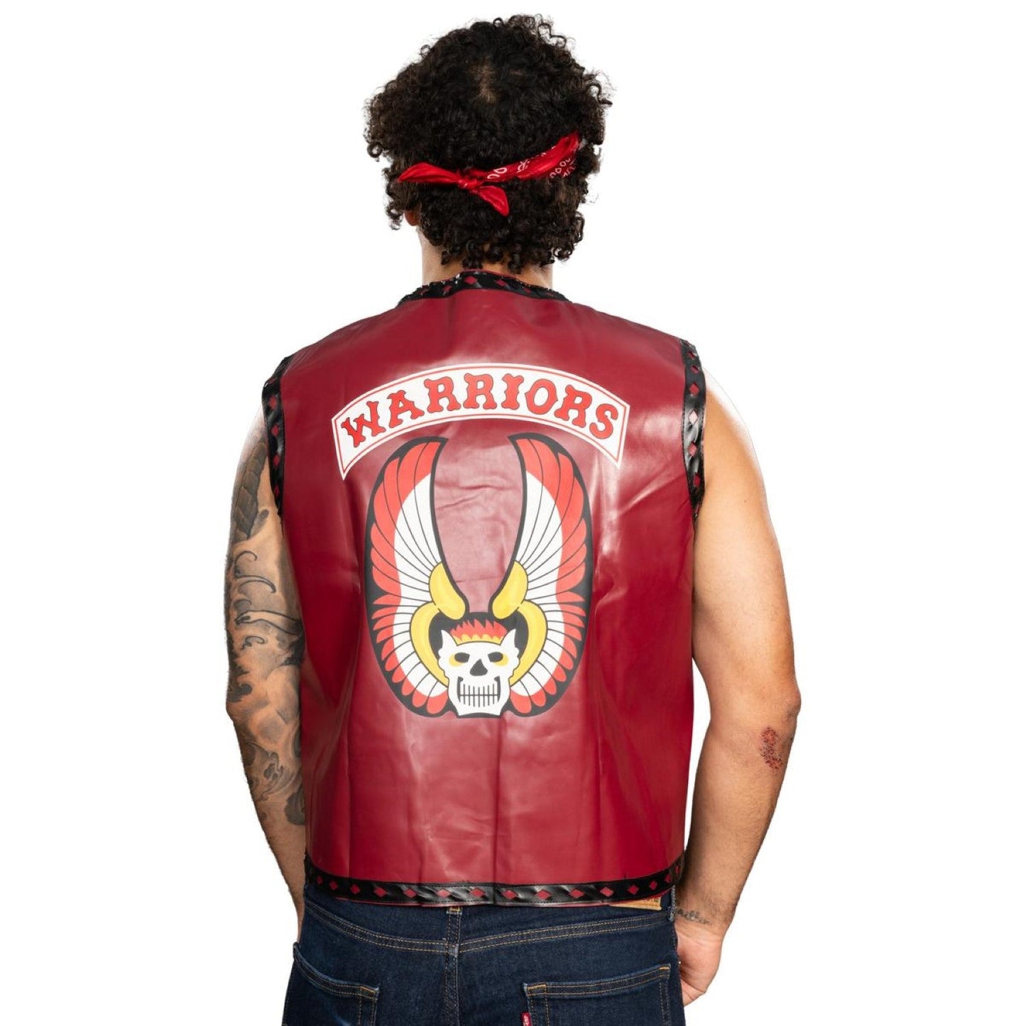 The Warriors Movie Halloween Cosplay Costume Vest and Bandana Set