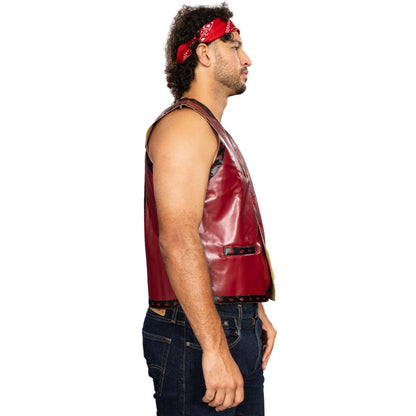 The Warriors Movie Halloween Cosplay Costume Vest and Bandana Set