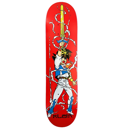 JK Industries Signed Wataru Classic Hand Screened Skateboard Deck - 7.5ƒ??