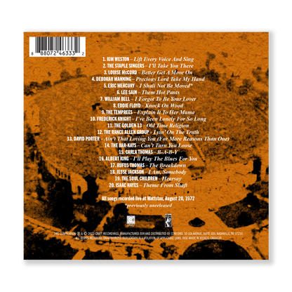 The Best of Wattstax Music CD