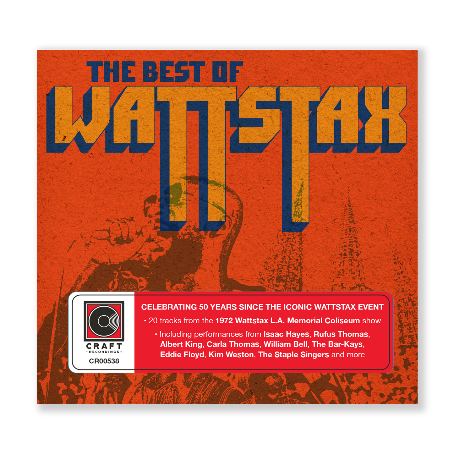 The Best of Wattstax Music CD