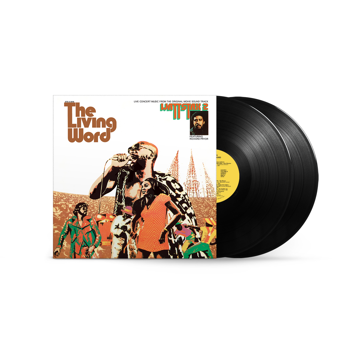 The Living Word: Wattstax 2 2-LP Vinyl Record