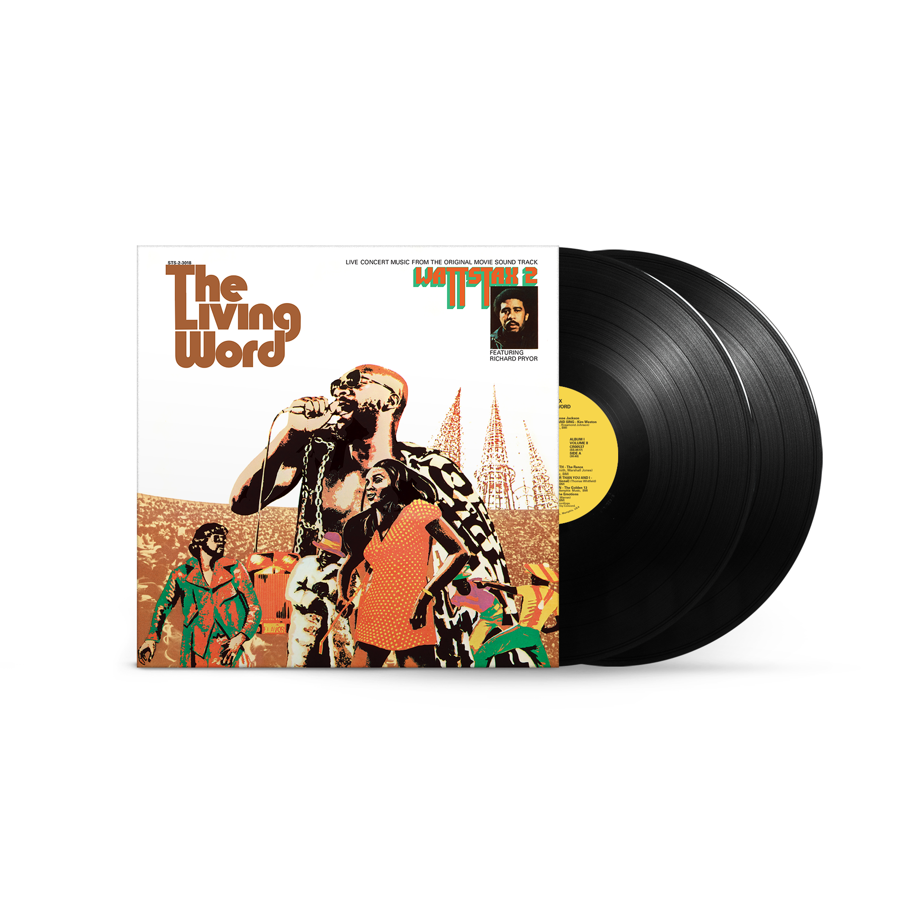 The Living Word: Wattstax 2 2-LP Vinyl Record