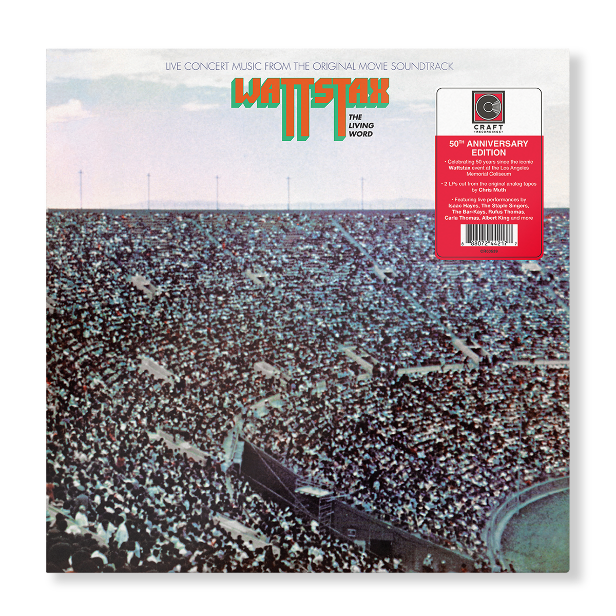 Wattstax: The Living Word 2-LP Vinyl Record