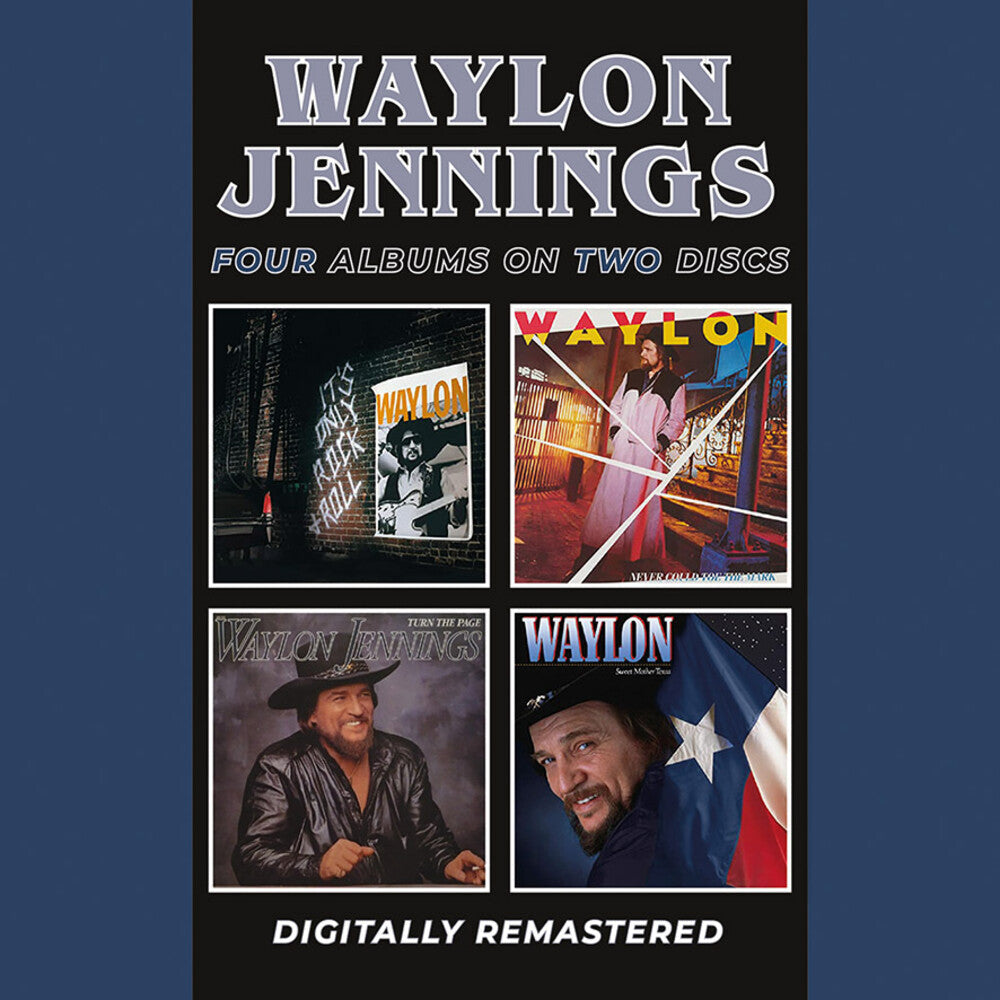 Waylon Jennings – It's Only Rock & Roll / Never Could Toe The Mark (2-CD)