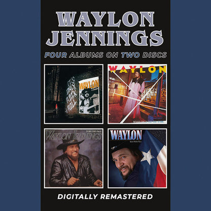 Waylon Jennings – It's Only Rock & Roll / Never Could Toe The Mark (2-CD)