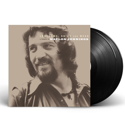 Waylon Jennings – Lonesome On'ry and Mean: A Tribute To Waylon Jennings (2-LP Vinyl) Vinyl Record
