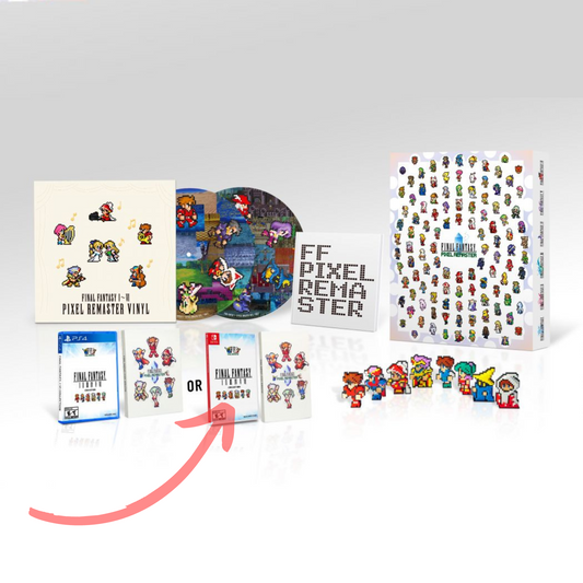 Final Fantasy I-VI Collection Pixel Remaster Anniversary Edition - Nintendo- Switch US