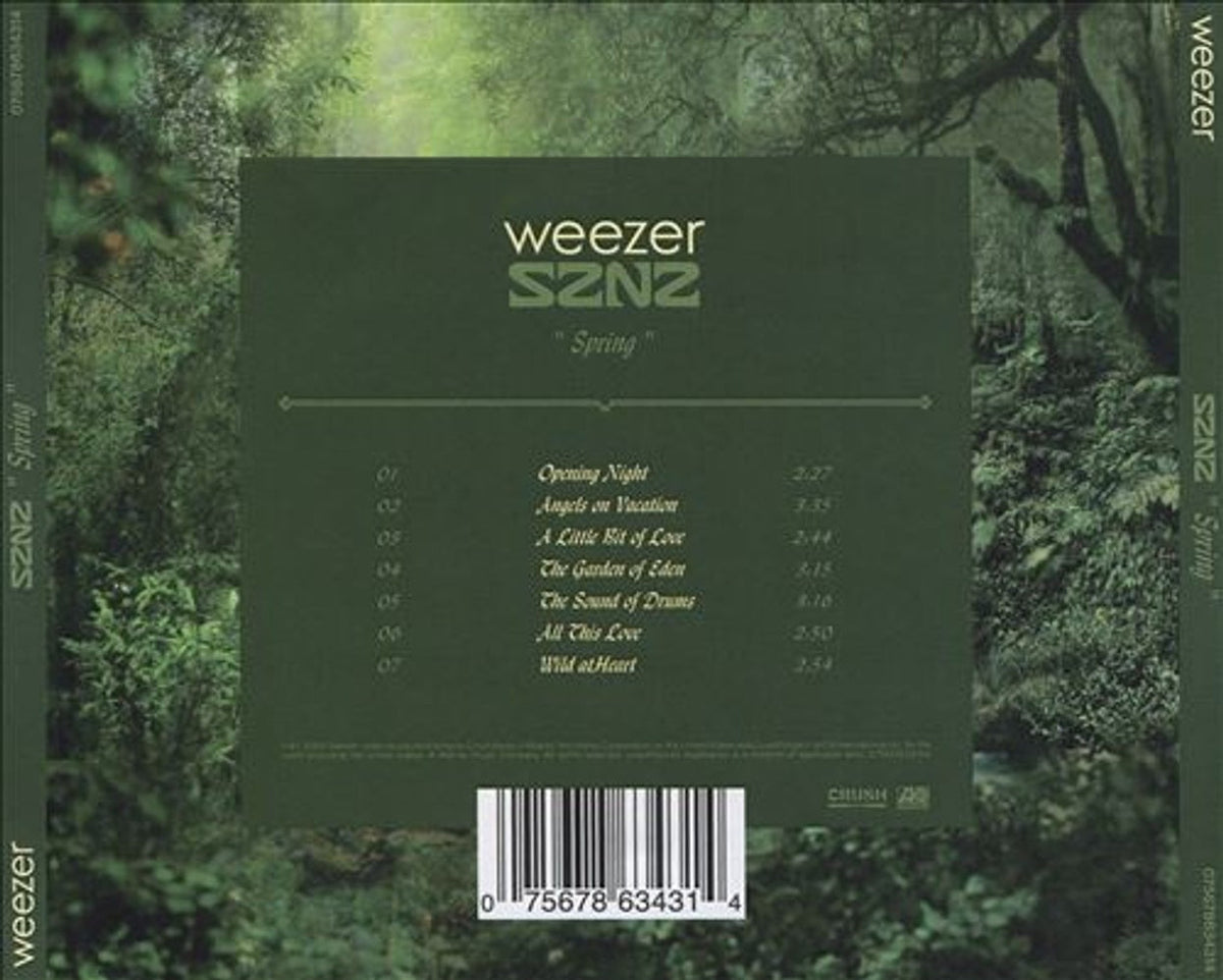 Weezer – SZNZ: Spring EP Music CD