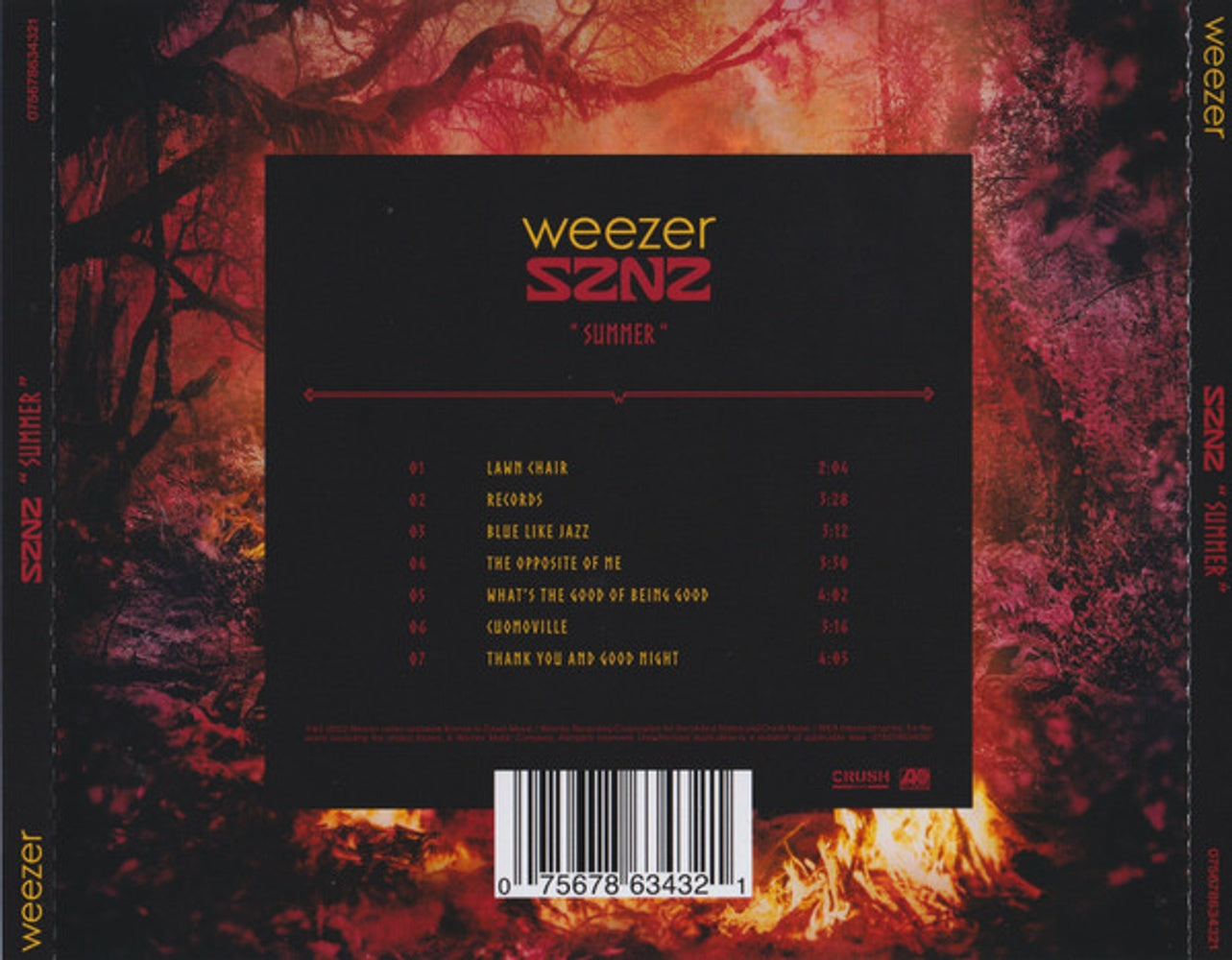 Weezer – SZNZ: Summer EP Music CD