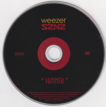 Weezer – SZNZ: Summer EP Music CD