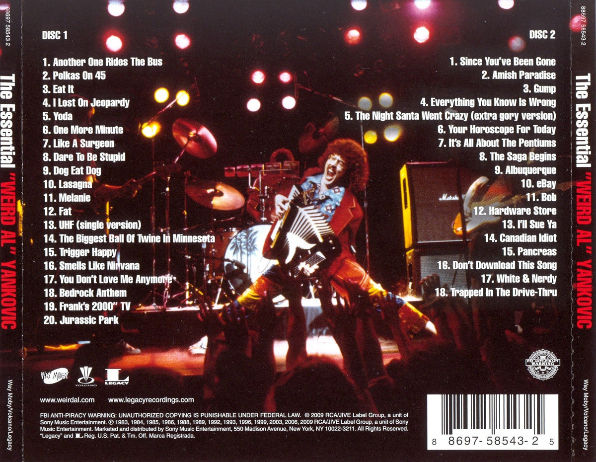 'Weird Al' Yankovic – The Essential Weird Al Yankovic (2-CD)