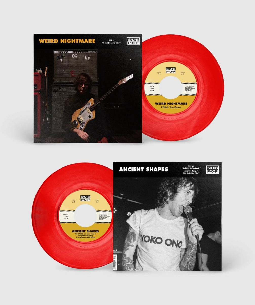 Weird Nightmare and Ancient Shapes (Limited Edition, Red Vinyl) (7" Vinyl) Vinyl Record