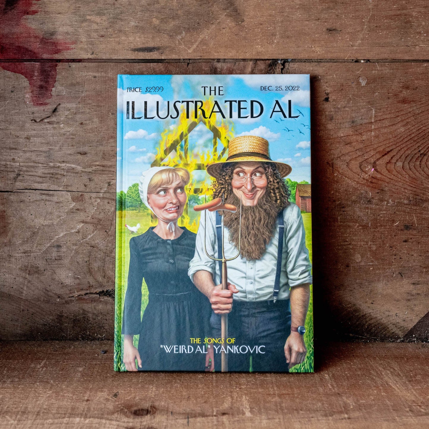 The Illustrated Al: The Songs of “Weird Al” Yankovic - Mark Fredrickson cover exclusive Book