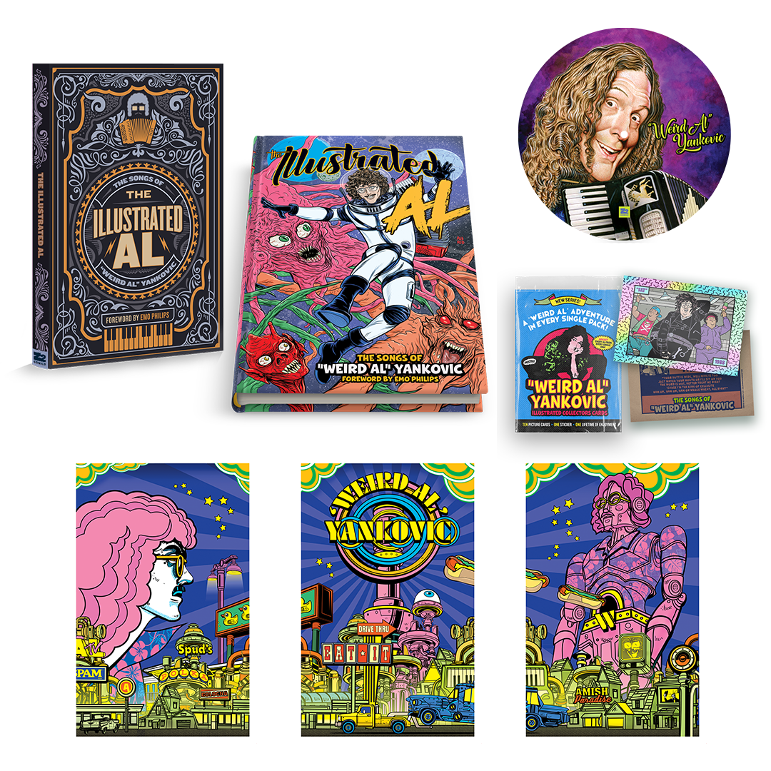 The Illustrated Al The Songs of “Weird Al” Yankovic - Deluxe Book