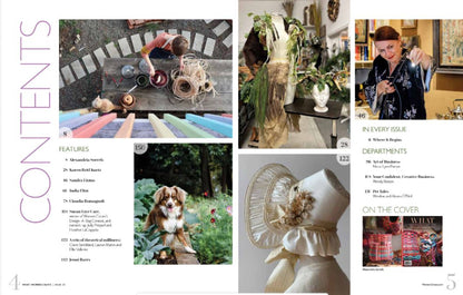 What Women Create - Inspiration For Your Imagination Fall 2023: Crotchet, Mixed Media, Weave, Paper, Theatrical Millinery, Art Of Business, Alexandria Sorrels, Karen Reid Kurtz, Sandra Liotus & More!
