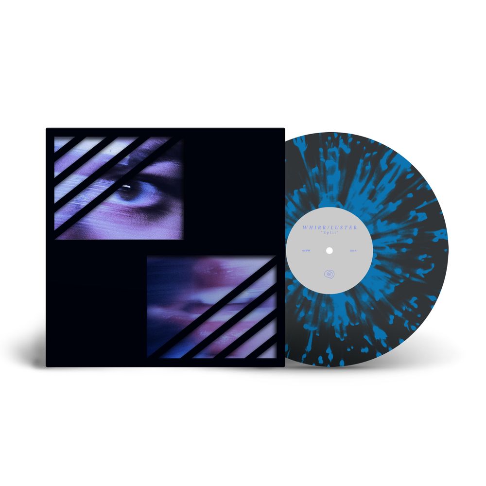 Whirr – Whirr & Luster (Black Ice w/ Blue Splatter LP Vinyl) Vinyl Record