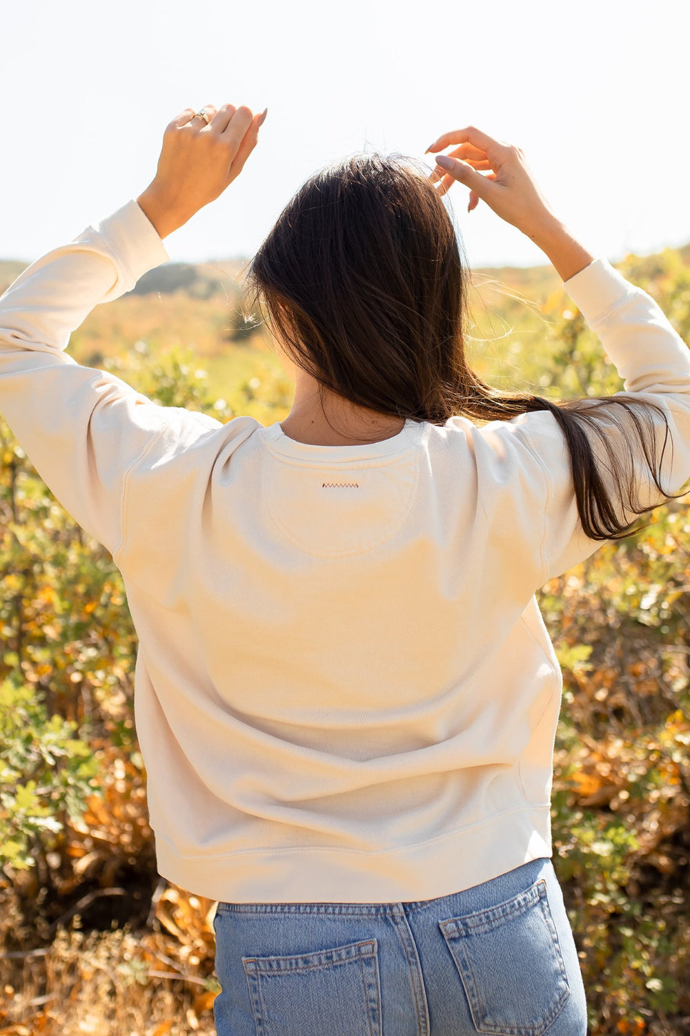 The Grateful Dead Womens Sweatshirt White