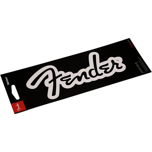 Fender White Sticker
