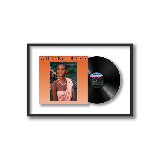 Whitney Houston Framed Vinyl Record