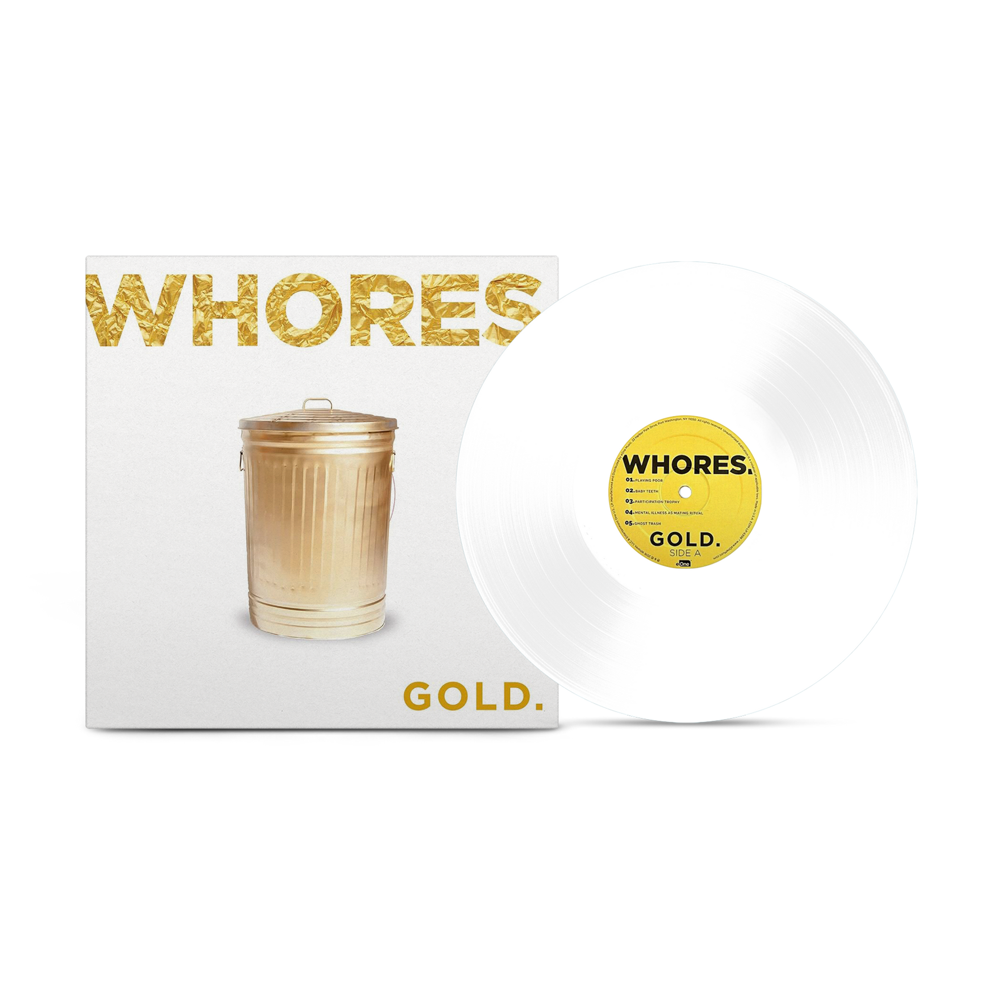 Whores. - Gold Opaque White Vinyl Record