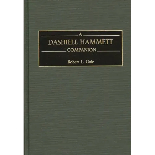 A Dashiell Hammett Companion