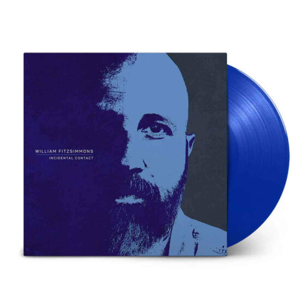 William Fitzsimmons - Incidental Contact [Royal Blue] Vinyl Record
