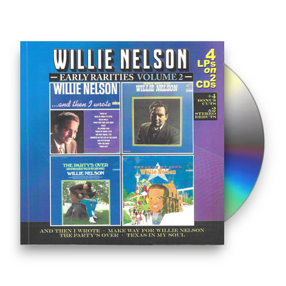 Willie Nelson – Early Rarities 2 (2-CD)