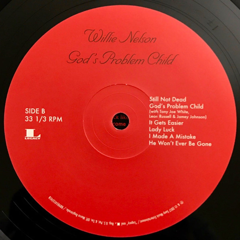Willie Nelson – God's Problem Child (LP Vinyl) Vinyl Record