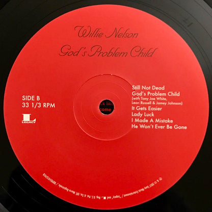 Willie Nelson – God's Problem Child (LP Vinyl) Vinyl Record