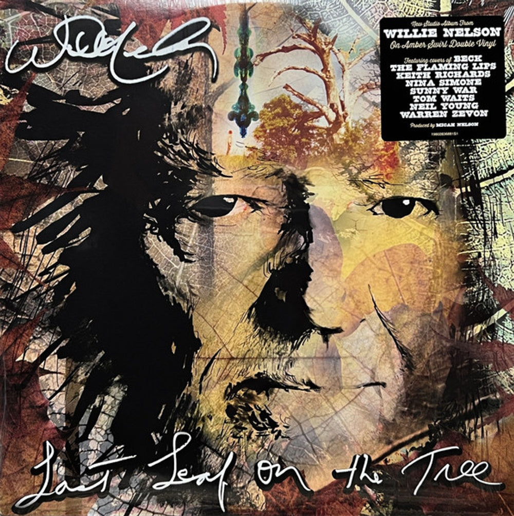 Willie Nelson – Last Leaf On The Tree (Amber Fossil Colored 2-LP Vinyl) Vinyl Record
