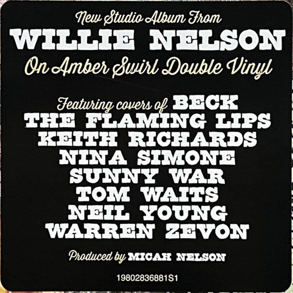 Willie Nelson – Last Leaf On The Tree (Amber Fossil Colored 2-LP Vinyl) Vinyl Record