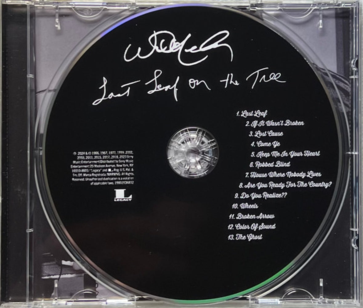 Willie Nelson – Last Leaf On The Tree Music CD