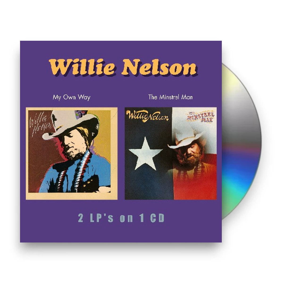 Willie Nelson – My Own Way/The Minstrel Man Music CD