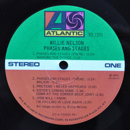 Willie Nelson – Phases And Stages (LP Vinyl) Vinyl Record