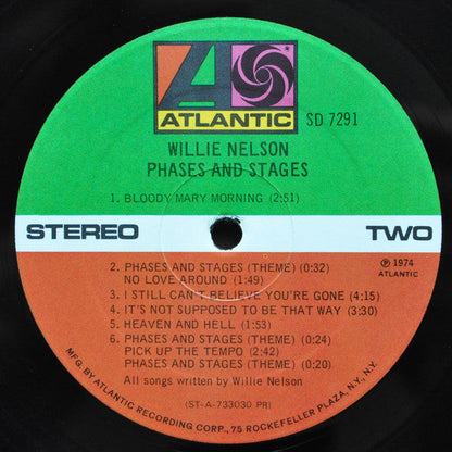 Willie Nelson – Phases And Stages (LP Vinyl) Vinyl Record