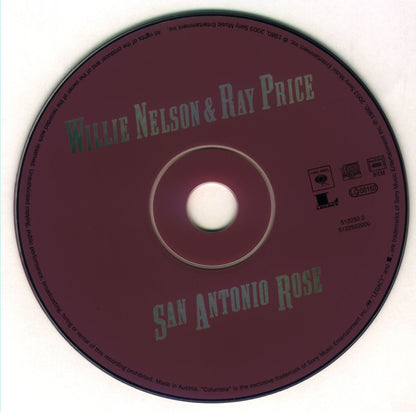 Willie Nelson & Ray Price – San Antonio Rose Music CD