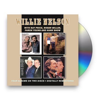 Willie Nelson – San Antonio Rose / Old Friends / Funny How Time Music CD