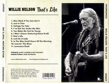 Willie Nelson – That's Life Music CD
