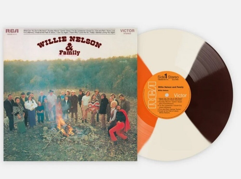 Willie Nelson – Willie Nelson & Family (180-Gram Campfire Quad LP Vinyl) Vinyl Record