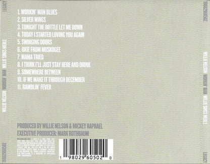 Willie Nelson – Workin' Man: Willie Sings Merle Music CD