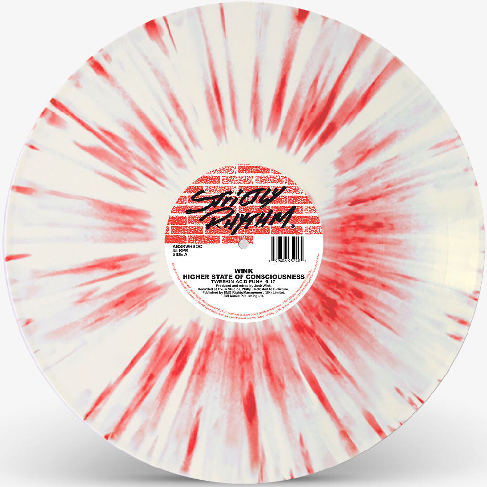 Wink – Higher State Of Consciousness ( [Colored Vinyl] (Red) (Wht) LP Vinyl) Vinyl Record