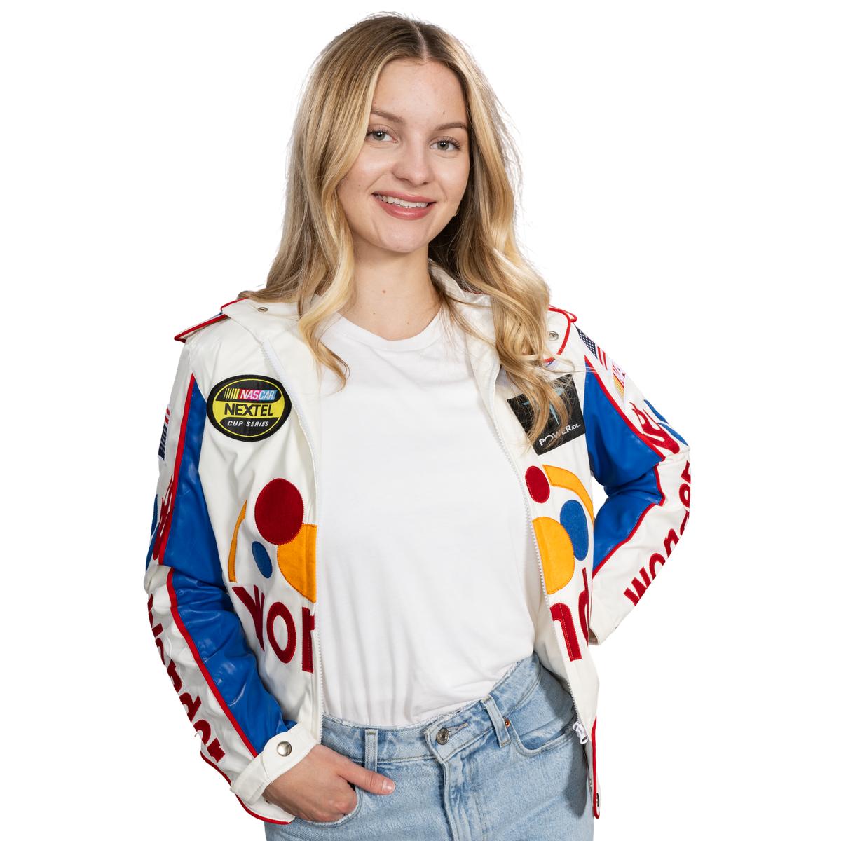 Wonder Bread Talladega Replica Stock Car Racing Movie Halloween Cosplay Costume Jacket