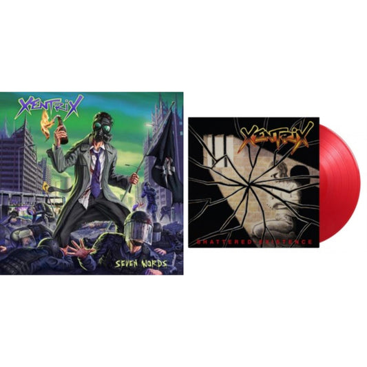 Xentrix - Seven Words (Transparent Green LP Vinyl) & Shattered Existence (Limited/Translucent Red LP Vinyl/180G)
