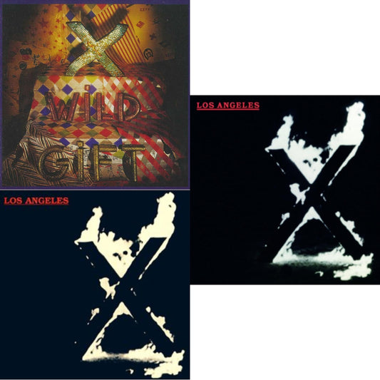 X - Los Angeles & Wild Gift & Los Angeles (180G) - LP Vinyl Bundle