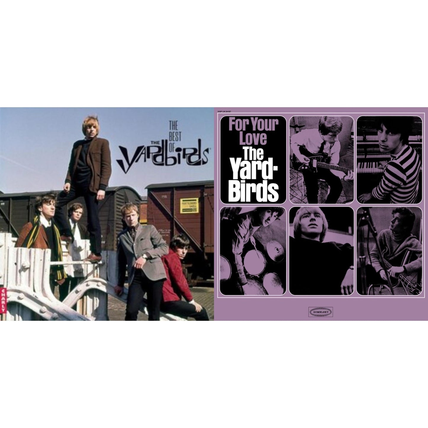 Yardbirds - Best Of The Yardbirds (Translucent Blue LP Vinyl) & For Your Love