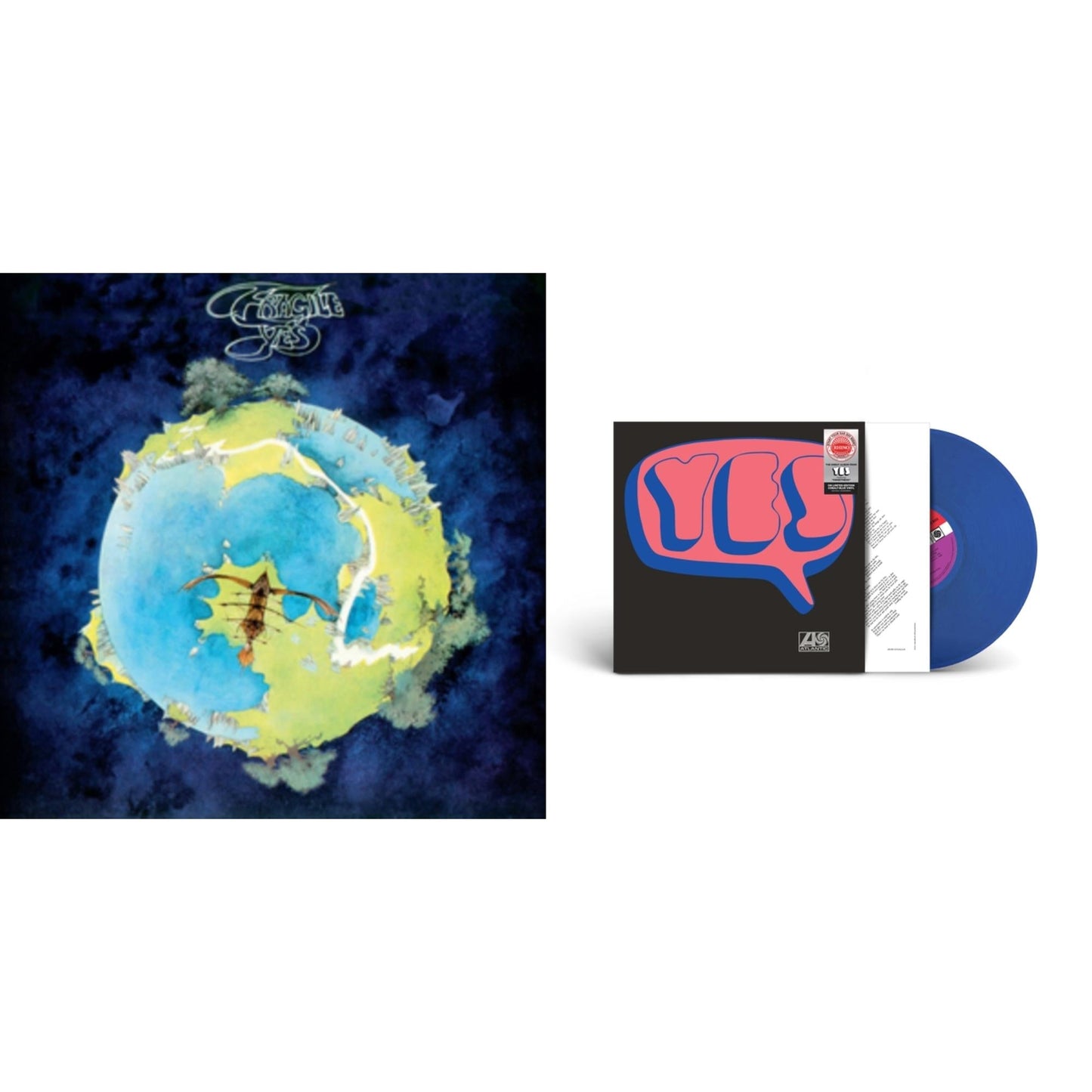 Yes - Fragile (18Og) & Yes (Cobalt LP Vinyl) (Syeor)