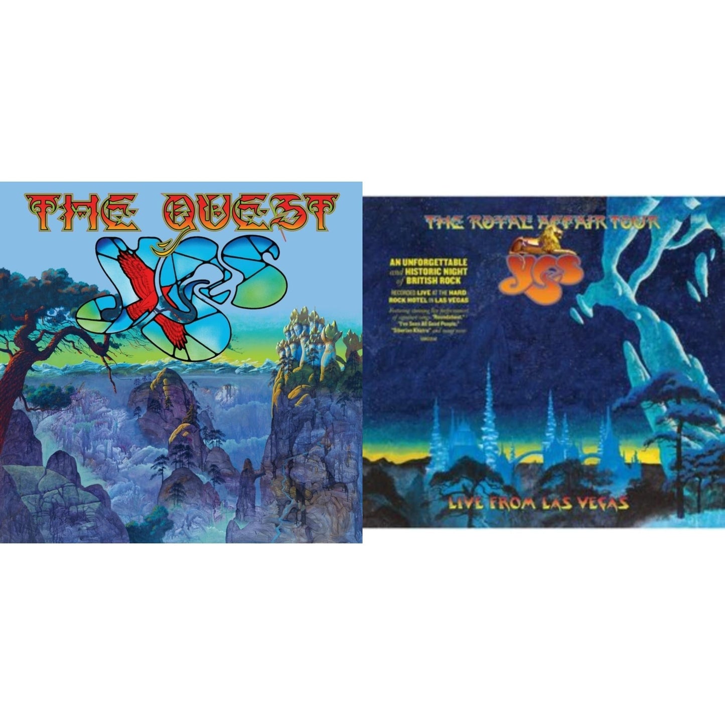 Yes - Quest (2LP/2CD/Sky Blue Vinyl) (I) & Royal Affair Tour (Live In Las Vegas)