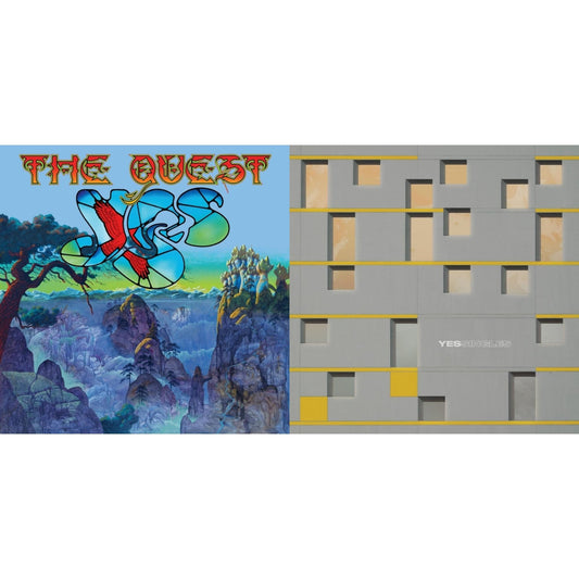 Yes - Yessingles (Yellow/Orange/Black Splatter LP Vinyl) (Rocktober) & Quest (2LP/2CD/Sky Blue Vinyl) (I)